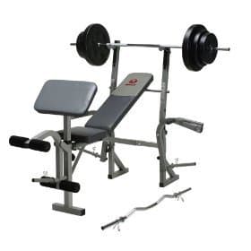 Marcy Weight Bench w/100lb weights ONLY $100 1