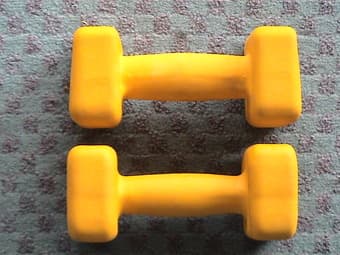 Neoprene Dumbbels. Selling for $15 1