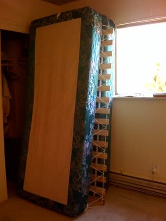 Moving Sale, box spring,sofa w foot rest, ironing board and more! 1