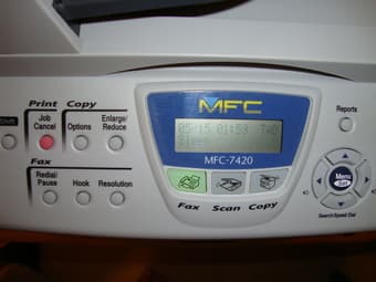 Moving sale - Brother MFC-7420 laser printer/scanner/fax/copy $90 2