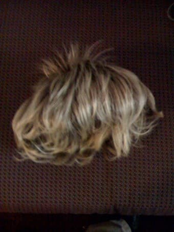For Sale: Phone cable,light bulbs, wig, mask 3
