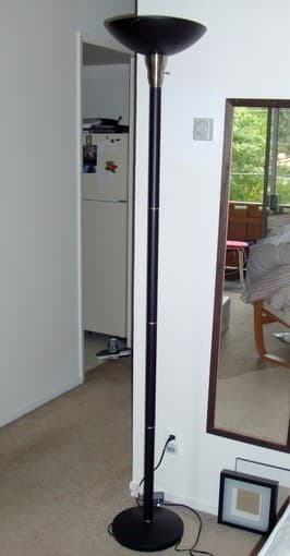 Two floor lamps - $15 together! 1
