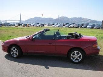 1996 Toyota Celica GT Red Convertible ($3995) 1