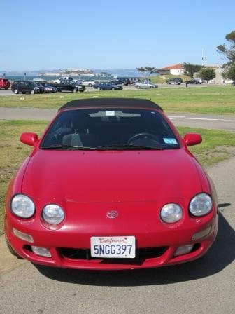 1996 Toyota Celica GT Red Convertible ($3995) 2