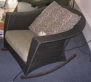 Very comfortable and decorative arm chair - only 45$ 2