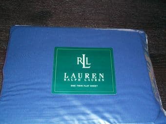 Brand New Polo Ralph Lauren Twin Flat Sheet - $8 1