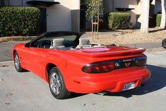 For Sale: 2001 Pontiac Firebird Convertible 2D --- $6800 2