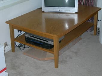 $20 -- Large, wooden coffee-table -- $20 1