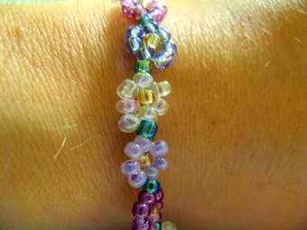 Beautiful handmade glass bead bracelets 2