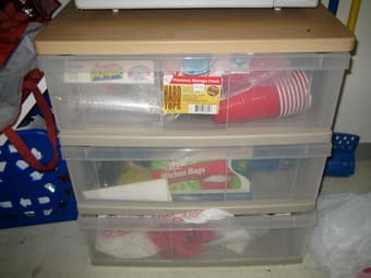 Window Air conditioner, tv, microwave, plastic storage shelves 3
