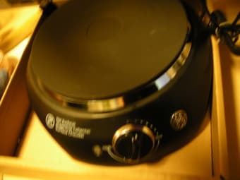 bike lock, coffee maker, small burner, and used rice cooker 3