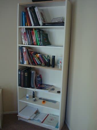 1 year old IKEA bookcase 1