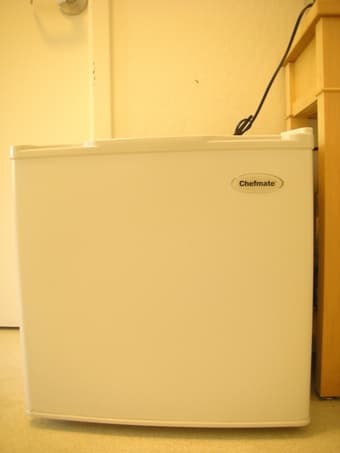 Mini fridge, $25 1