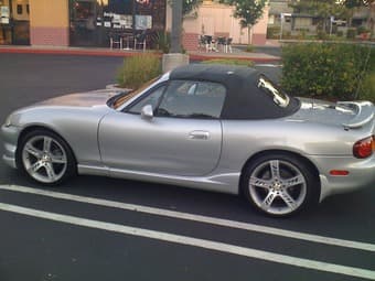 1999 Mazda Miata SILVER MX-5 with AFTERMARKET MODS AND STYLE 1
