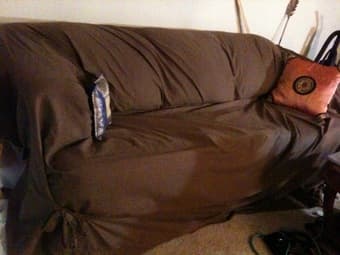 Two large couches - one queen pullout 1