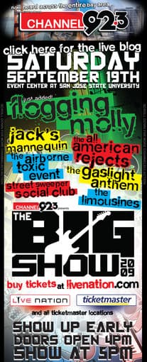 Channel 104.9 Presents: the Big Show (2 tickets) 2