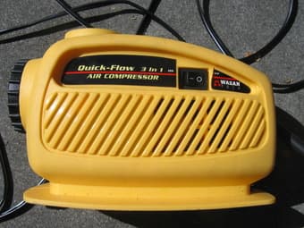 Quick Flow 3-in-1 Air Compressor $14 3