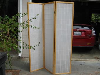 3 panel room divider for sale $60 1