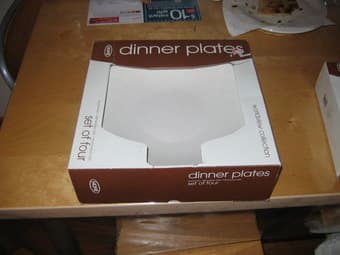 dinner plate and salad plate for sale - $18 1
