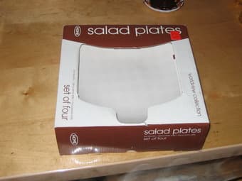 dinner plate and salad plate for sale - $18 2