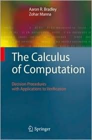 The Calculus of Computation - $40 1