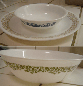 $10 - Ten Corelle dishes/bowls 3