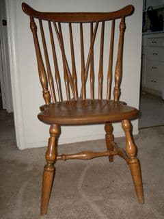 Assorted wooden chairs 2