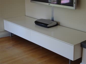 White Ikea TV Cabinet-- $75 1