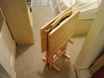 Folding Wooden Tables With Stand 2