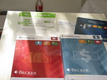 BECKER CPA Review(full set,four books, course CD, lecture DVD) 2
