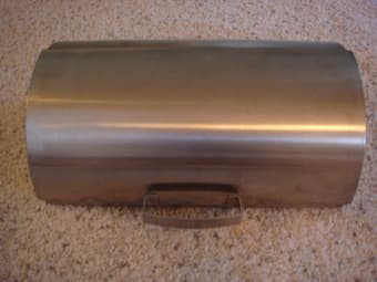 Steel Bread Keeper-$10 1