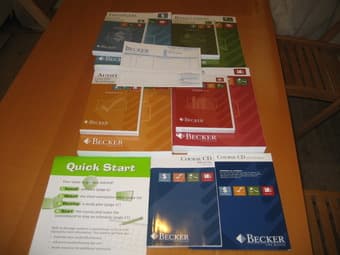 2009 Becker CPA Review Course, inclu all lecture DVDs 3