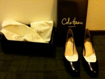 NEW black Cole Haan pumps size 7.5narrow only $110 OBO 1