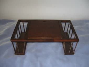 Solid Hardwood Multipurpose Bed Desk 1