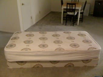 Twin size mattress and box spring - $50 2