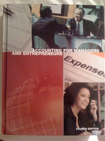 MS&E 140/240 Accounting for Mgr/Entrepreneurs text $140 1