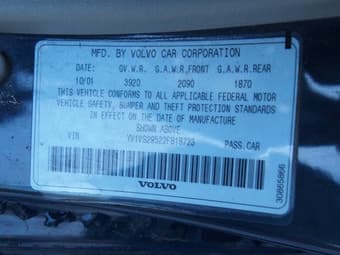 2002 Volvo S40 Turbo Automatic-$4500 3