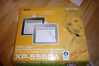 FS: New P-Active XP-5560A Wireless Pen 5" Graphics Tablet ($65) 2