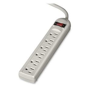 Lamp  / Contact lens solution / GE 6-outlet strip / Dell wireless adap 3