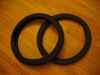 2 bike tires - $10 1