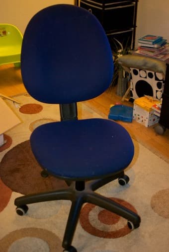 Ikea Blue computer chair - $10 (palo alto) 1