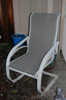 Patio Set - four chairs, table, umbrella 3