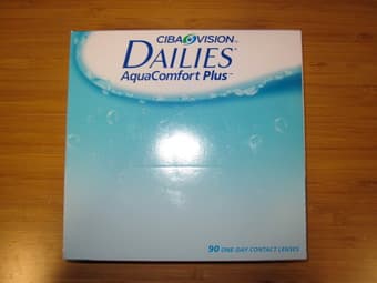 Contact Lenses - Dailies AquaComfort Plus 1