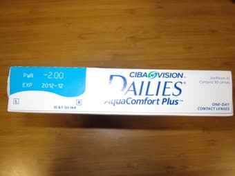 Contact Lenses - Dailies AquaComfort Plus 2