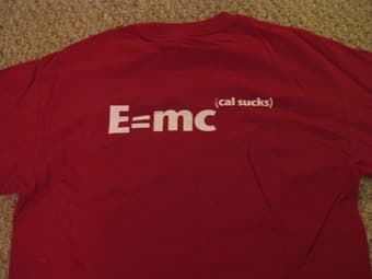 Cal Sucks T-Shirt ????? Size Medium 2