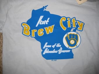 Vintage Milwaukee Brewers Shirt 2