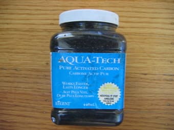 fish filter, motor, and carbon $5 1