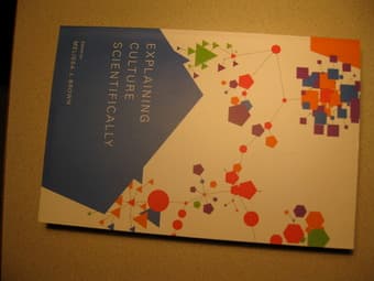 Explaining Culture Scientifically - $18 1
