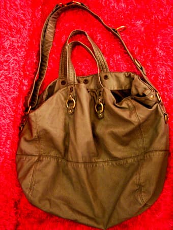 Used ONCE. GREY Urban Outfitters Bag $25 !!! 1