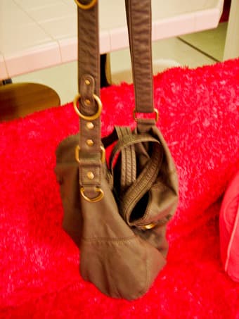 Used ONCE. GREY Urban Outfitters Bag $25 !!! 3